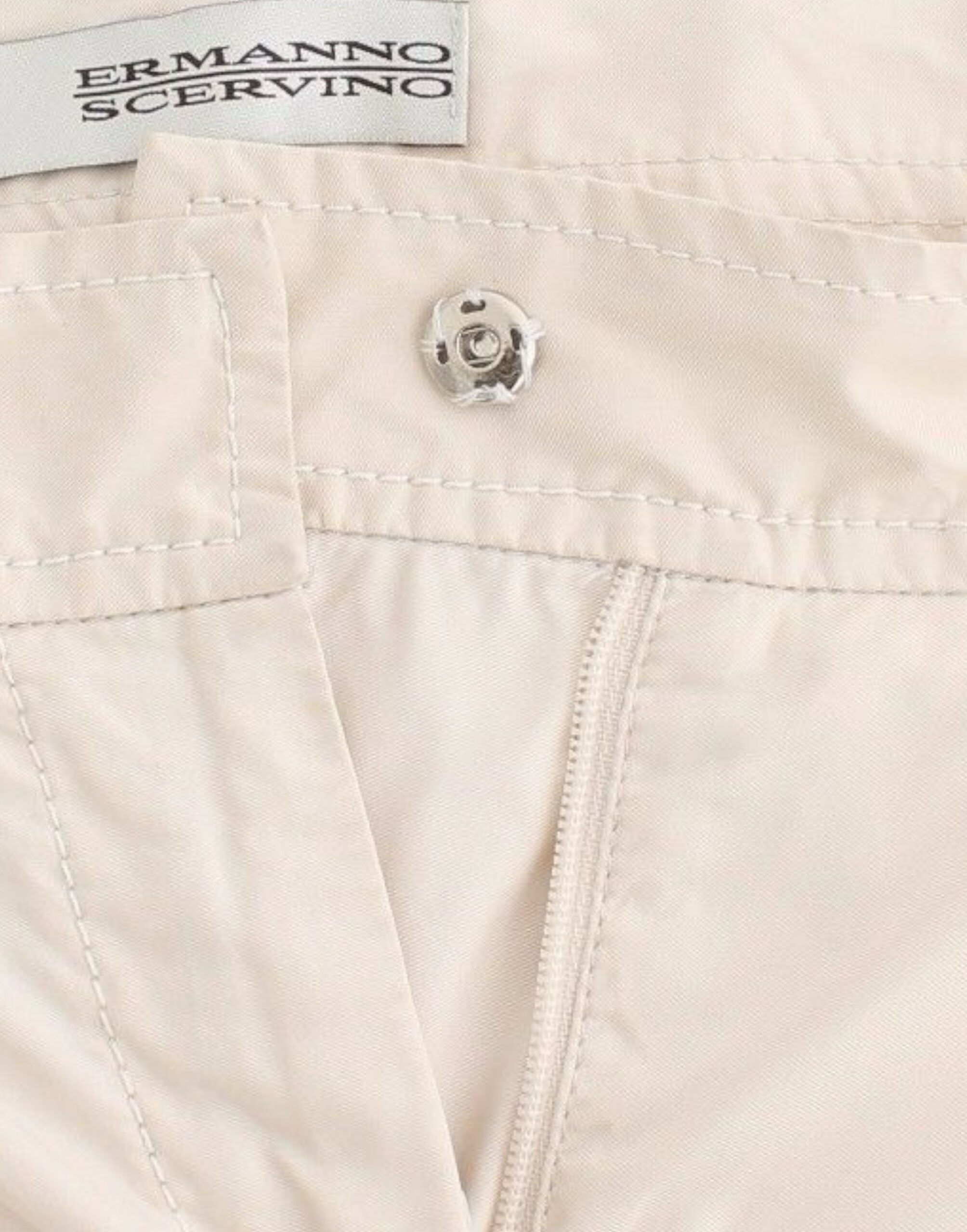 Ermanno Scervino Nylon-Blend Chinos — Beige, view 5