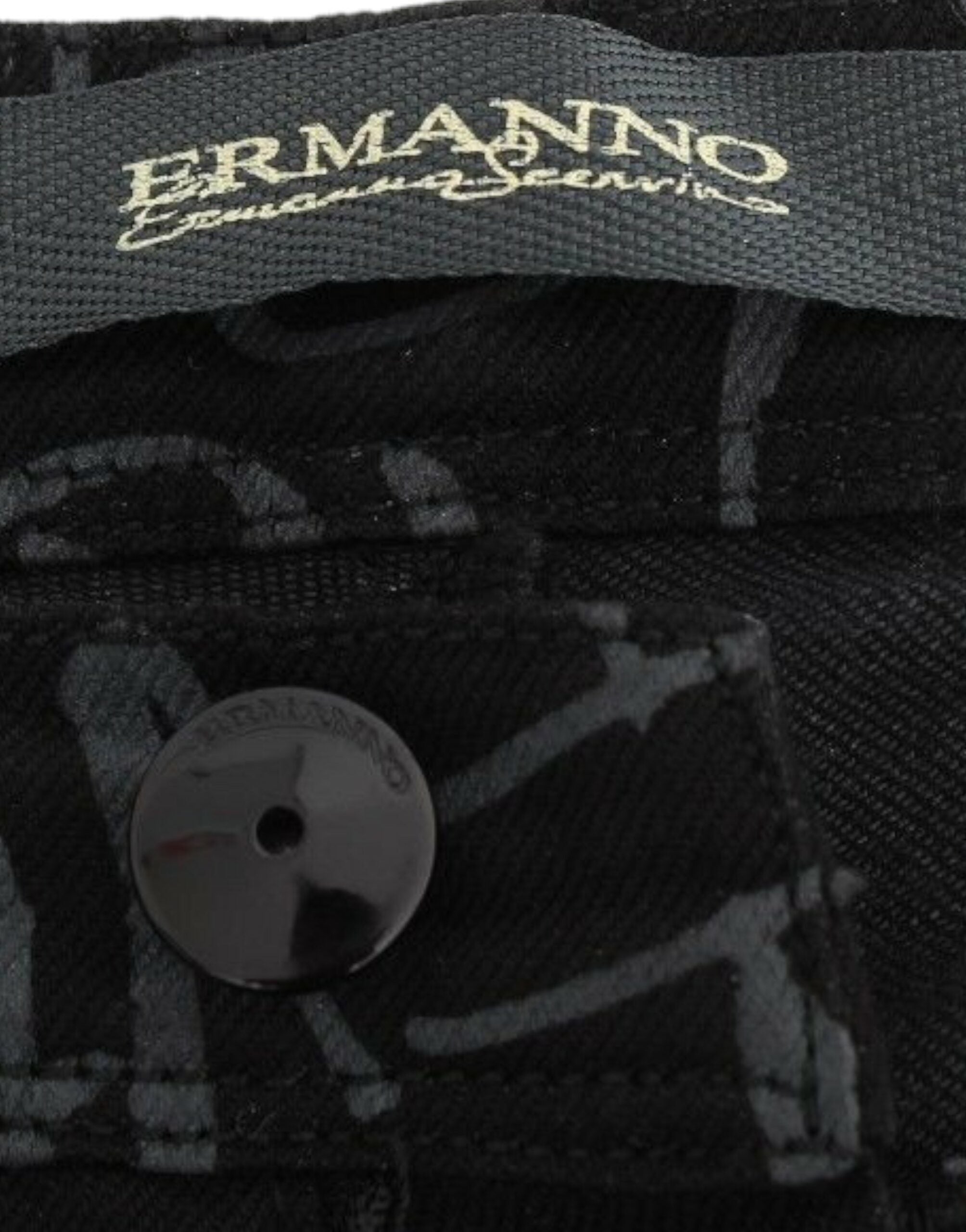 Ermanno Scervino Skinny Stretch Denim Jeans — Black, view 6