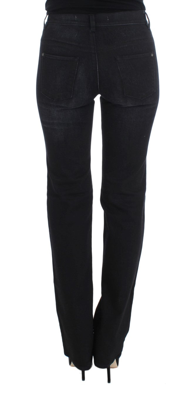 Ermanno Scervino Slim Fit Bootcut Jeans — Blue, view 3