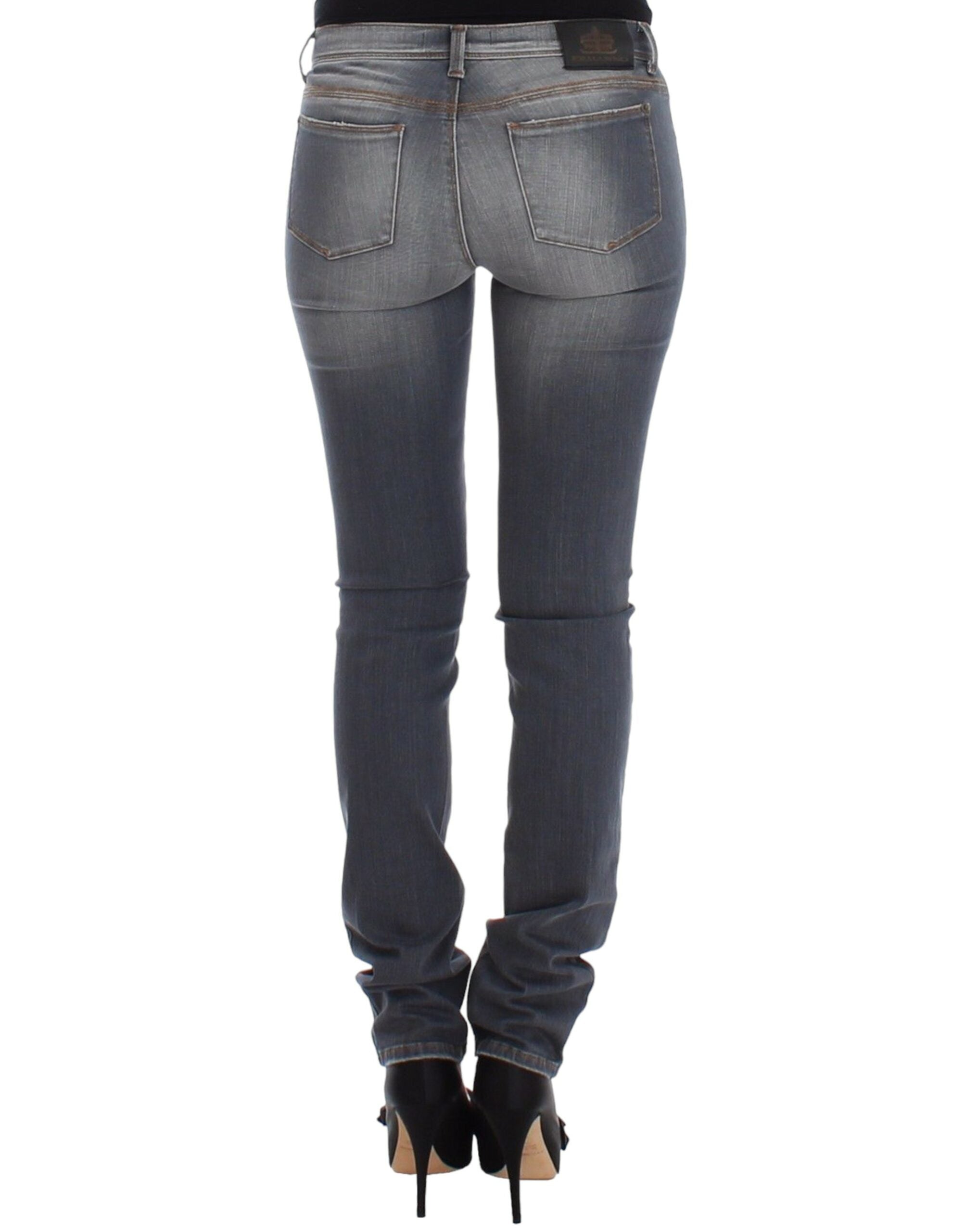 Ermanno Scervino Stretch Denim Jeans — Gray, view 4