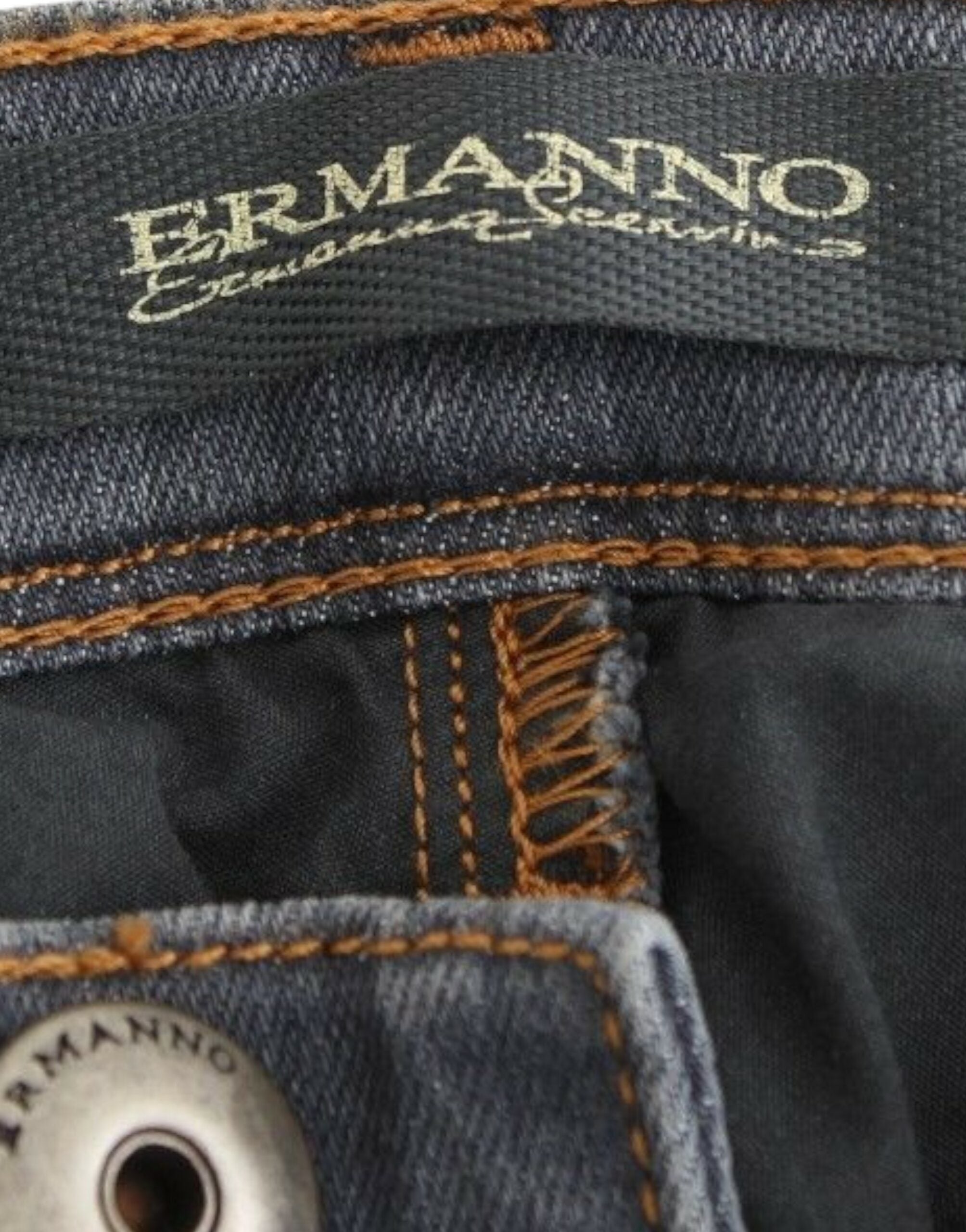 Ermanno Scervino Stretch Denim Jeans — Gray, view 6