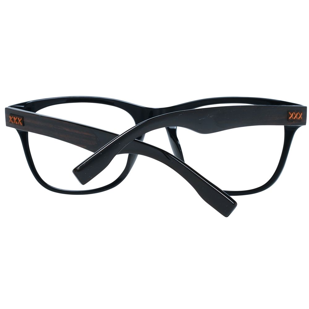 Ermenegildo Zegna ER-1038883 Plastic Full-Rim Eyeglasses — Black, view 3