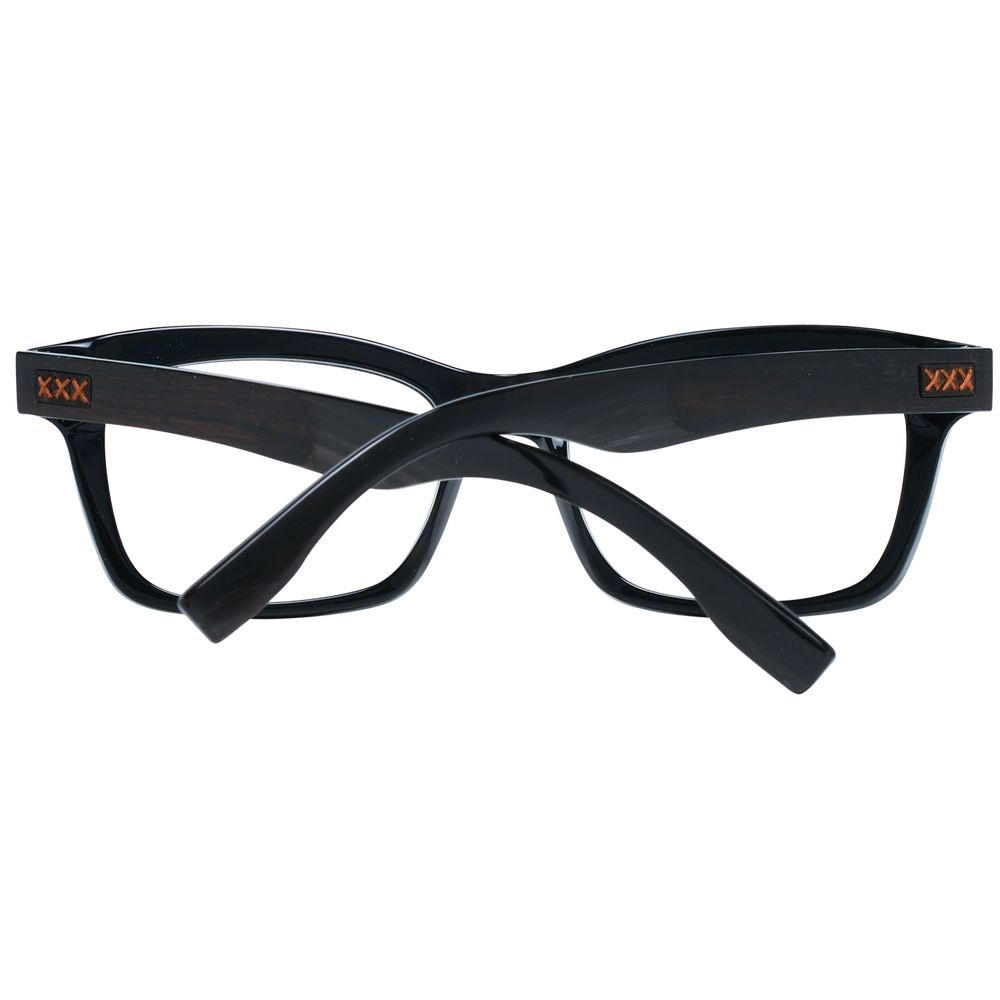 Ermenegildo Zegna ER-1038898 Plastic Full-Rim Eyeglasses — Black, view 3