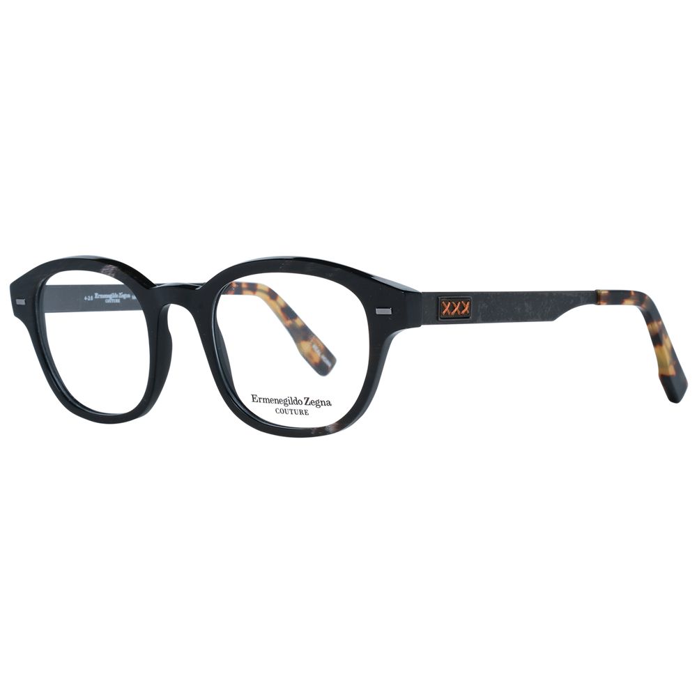 Ermenegildo Zegna ER-1038926 Horn Eyeglasses — Brown by Ermenegildo Zegna
