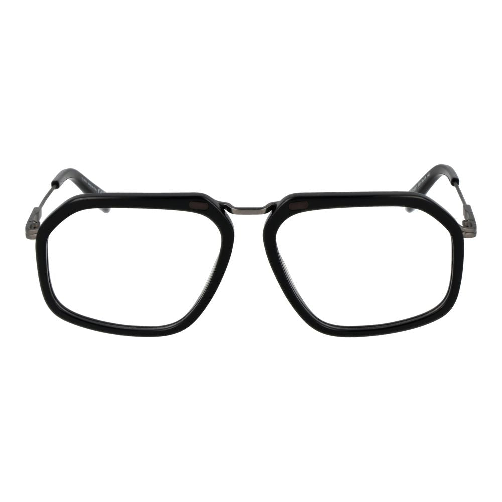 Ermenegildo Zegna ER-1061891 Metal Aviator Eyeglasses — Black, view 2