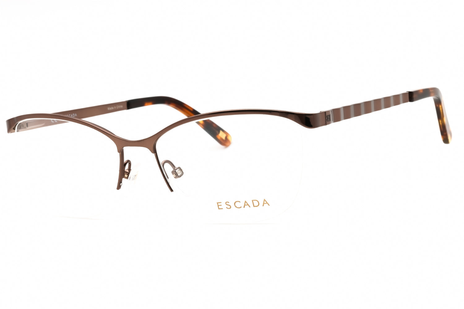 Escada VES873 Eyeglasses — Brown by Escada
