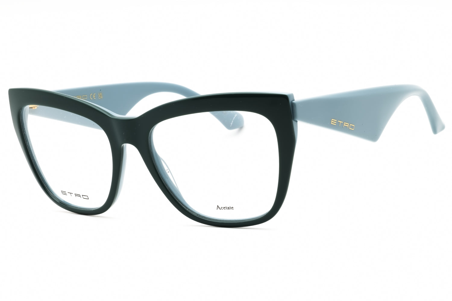Etro ETRO0048 Cat Eye Eyeglasses — Black by Etro
