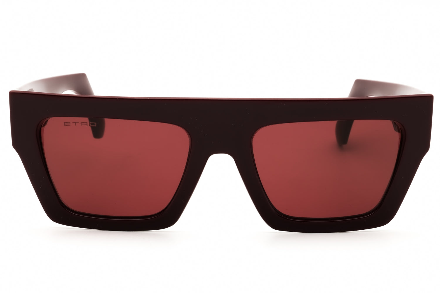 Etro ETRO0049GS Rectangular Sunglasses — Burgundy, view 2