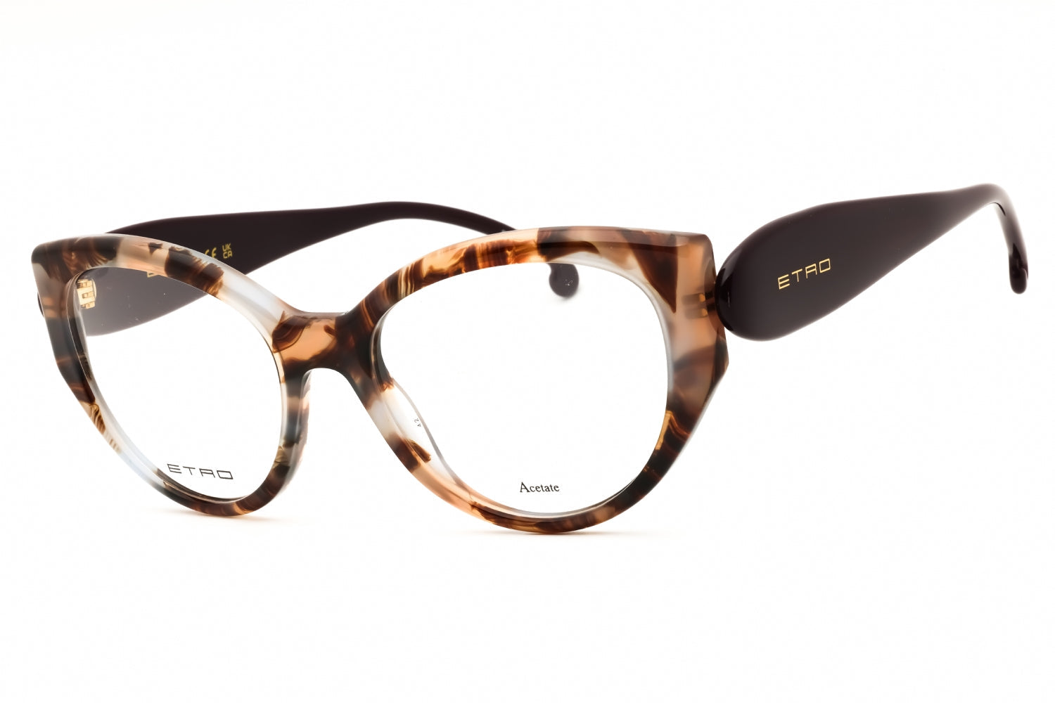 Etro ETRO0057 Cat-Eye Tortoiseshell Eyeglasses — Tortoiseshell by Etro