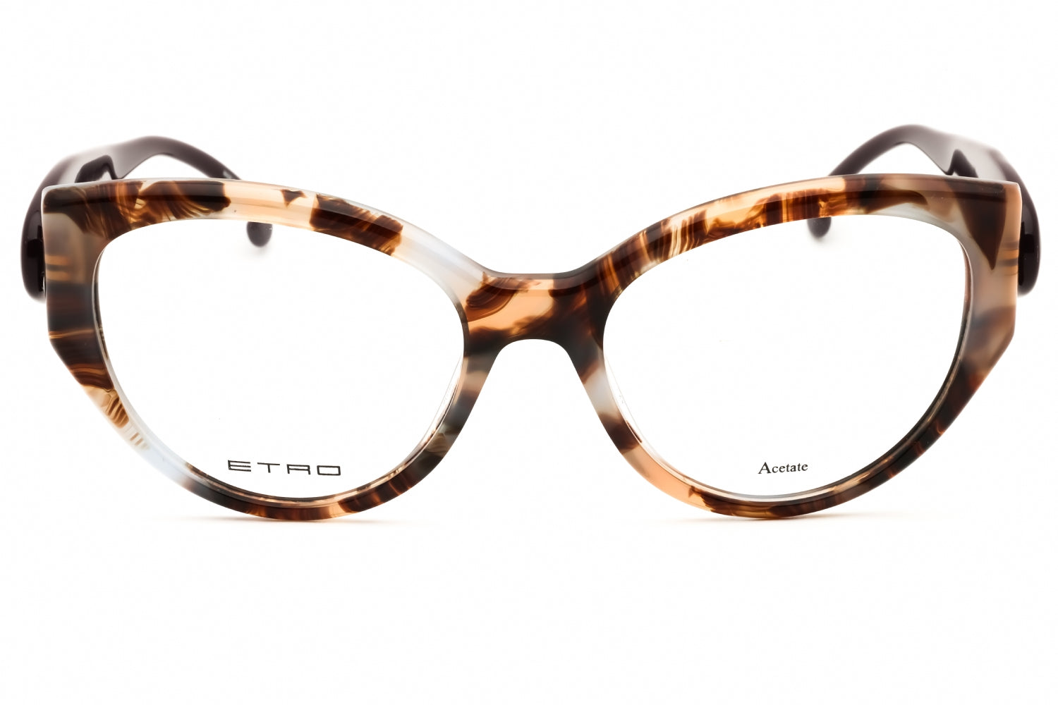 Etro ETRO0057 Cat-Eye Tortoiseshell Eyeglasses — Tortoiseshell, view 2