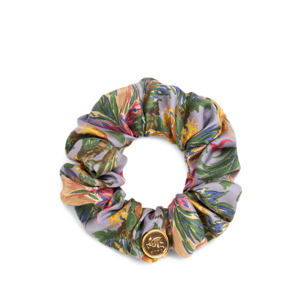 Etro Multicolor Floral Hair Band — Multicolor by Etro