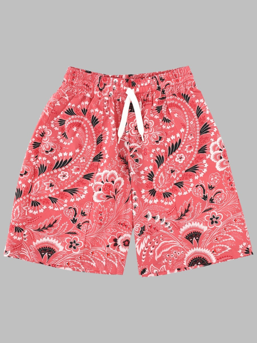 Etro Cotton Shorts — Pink by Etro