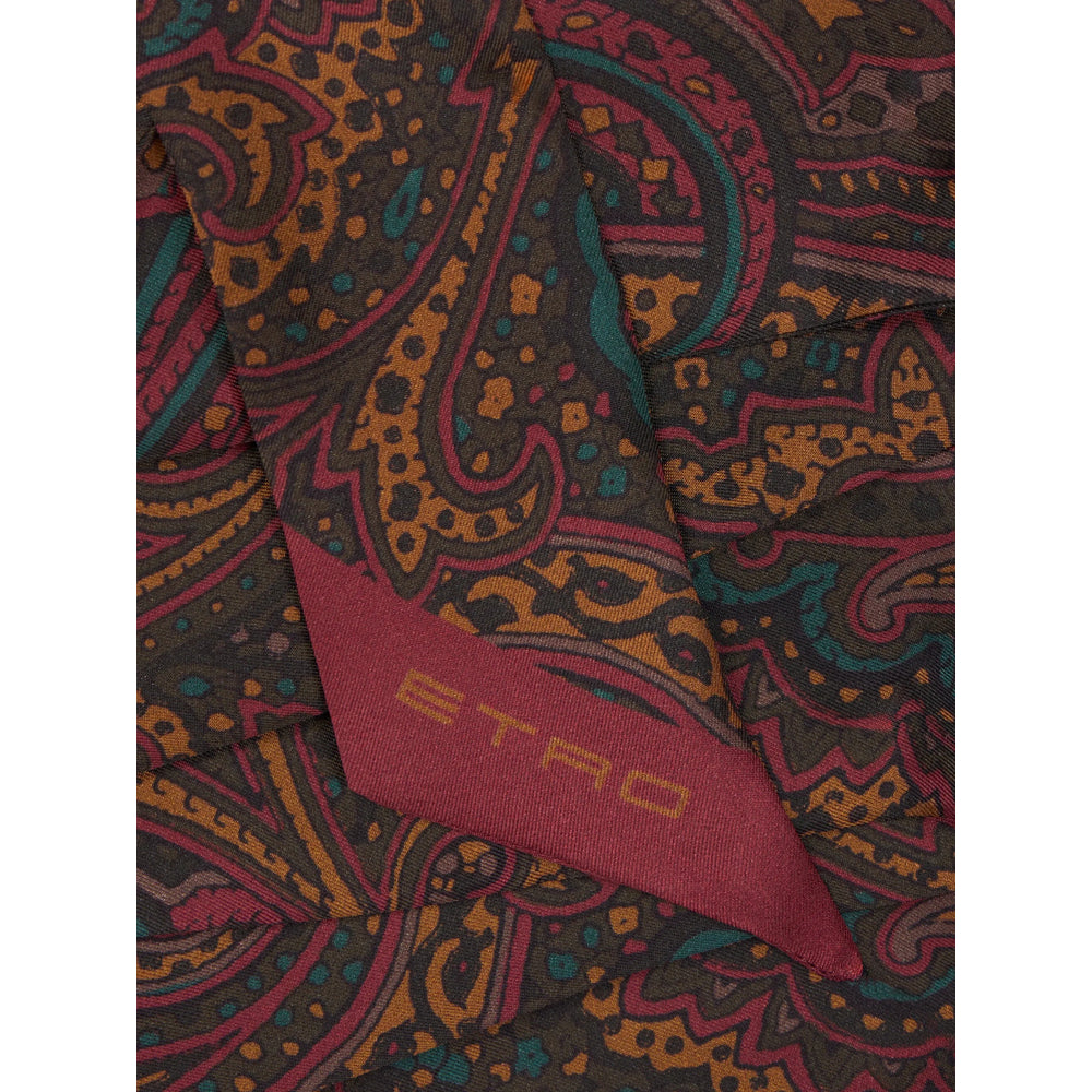 Etro Wata Scarf — Brown, view 3