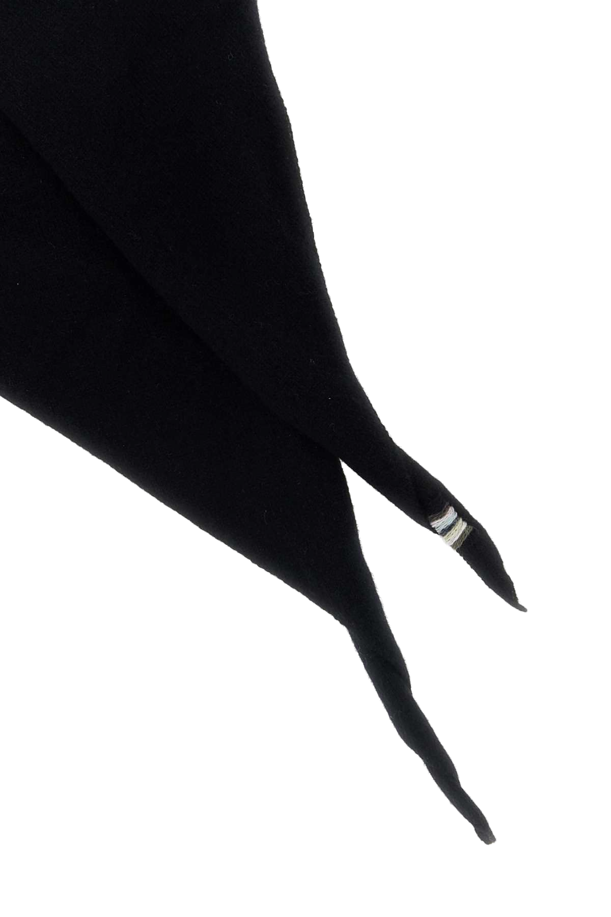 Extreme Cashmere Stretch Cashmere Blend Bandana — Black, view 2
