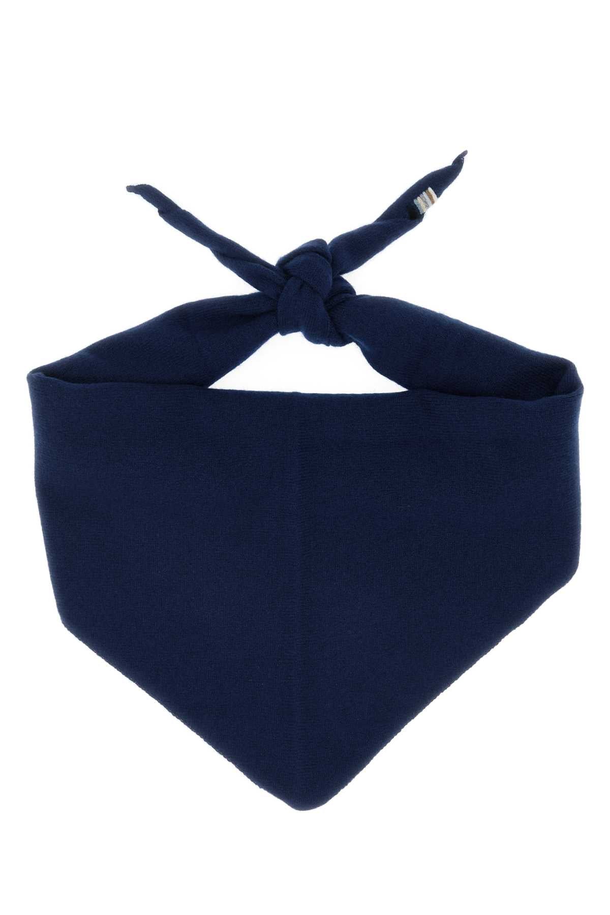 Extreme Cashmere Bandana Scarf — Navy by Extreme Cashmere