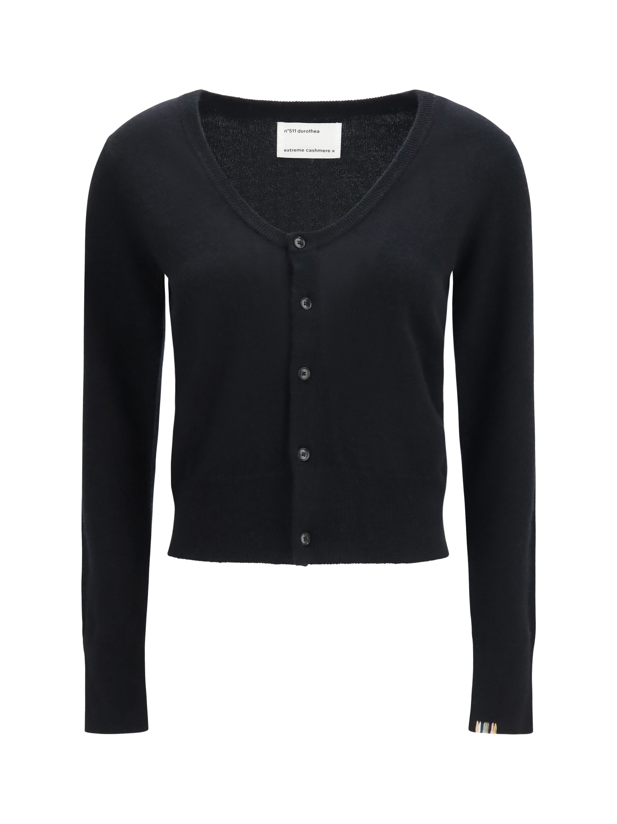 Extreme Cashmere Cardigan — Black by Extreme Cashmere
