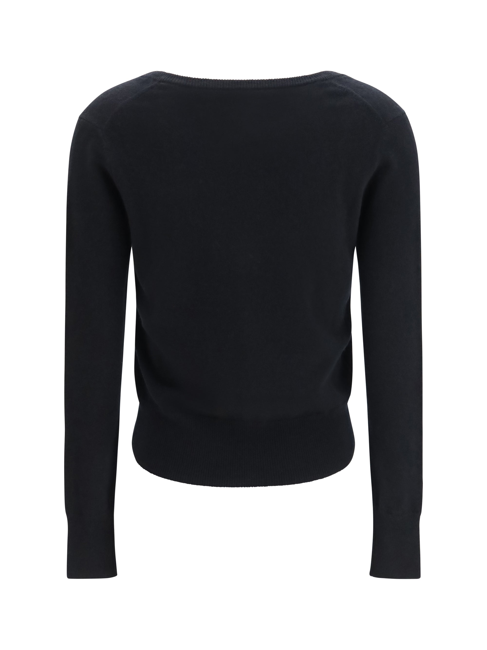 Extreme Cashmere Cardigan — Black, view 2