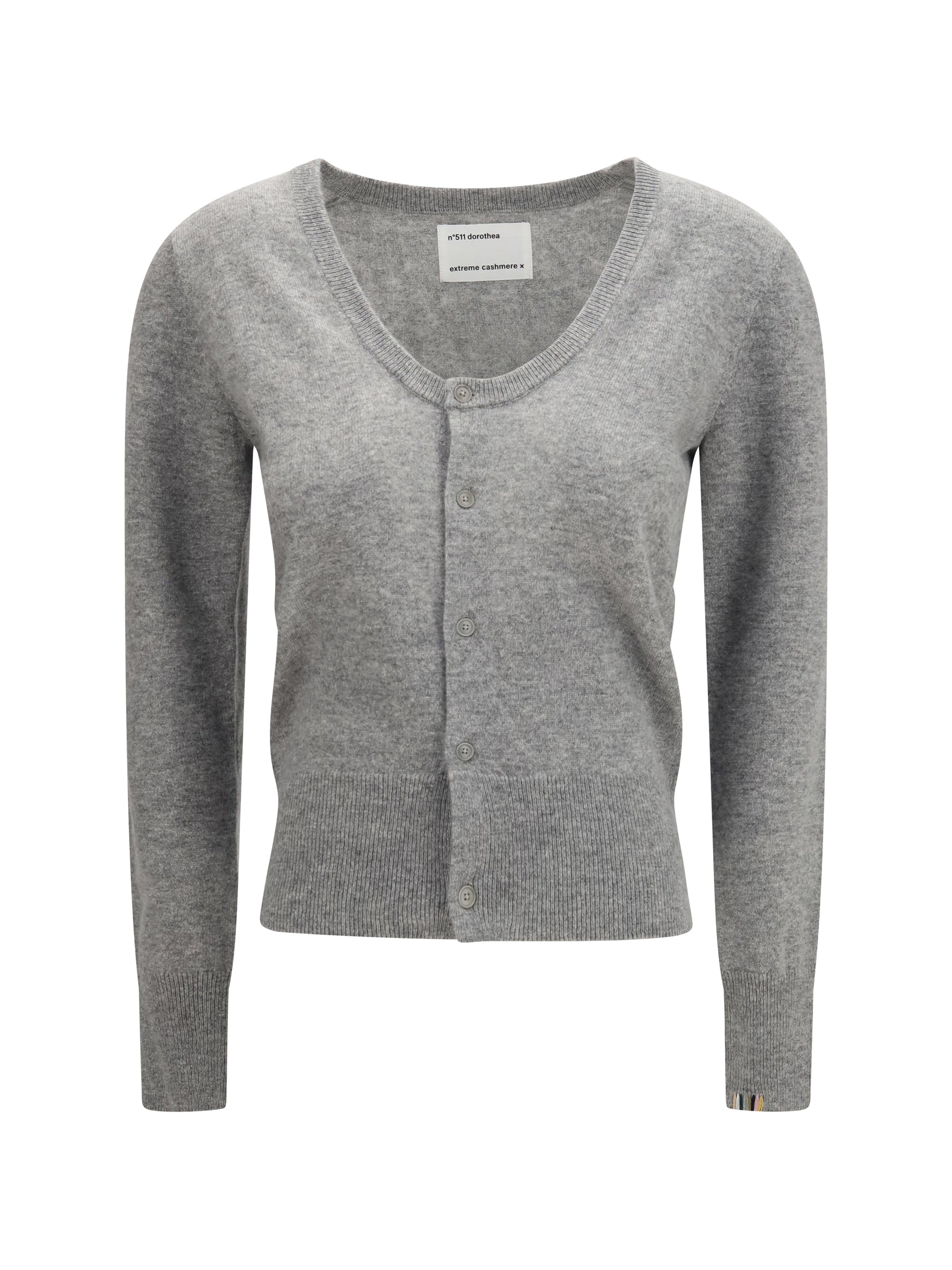 Extreme Cashmere Cardigan — Gray by Extreme Cashmere