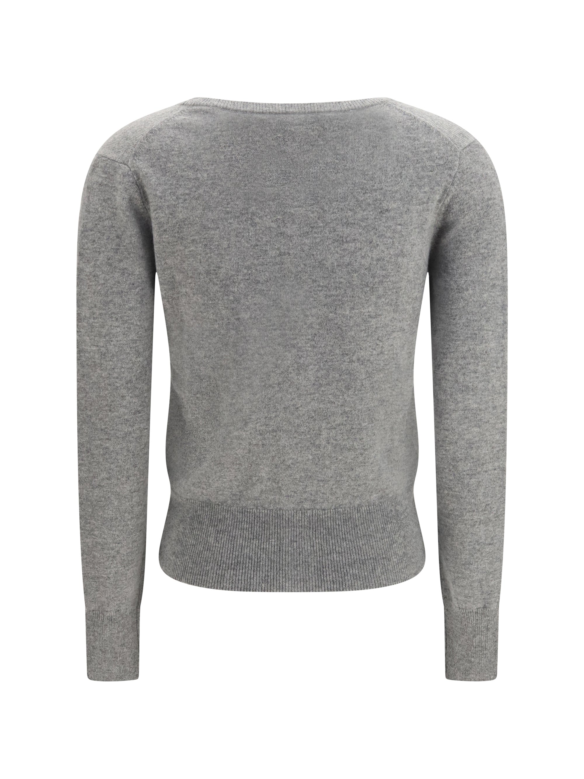 Extreme Cashmere Cardigan — Gray, view 2