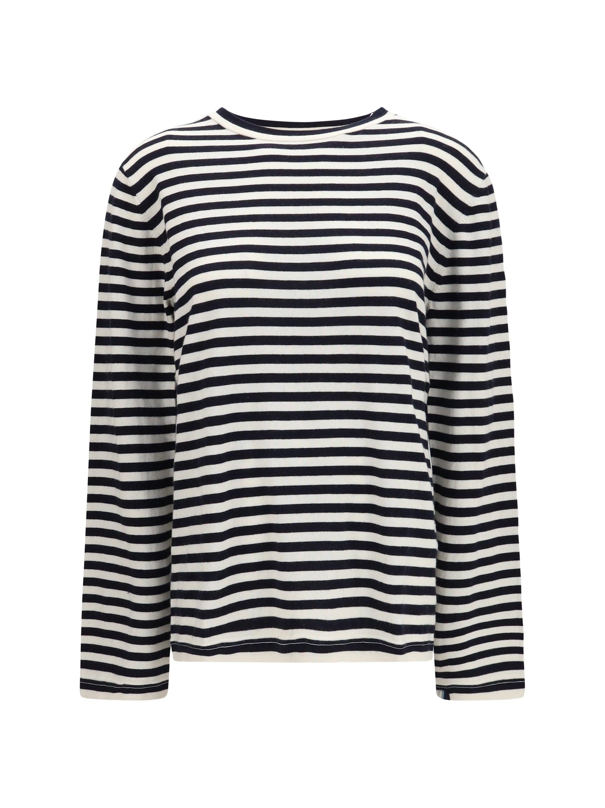 Extreme Cashmere Cotton and Cashmere Blend Sweater — Navy by Extreme Cashmere