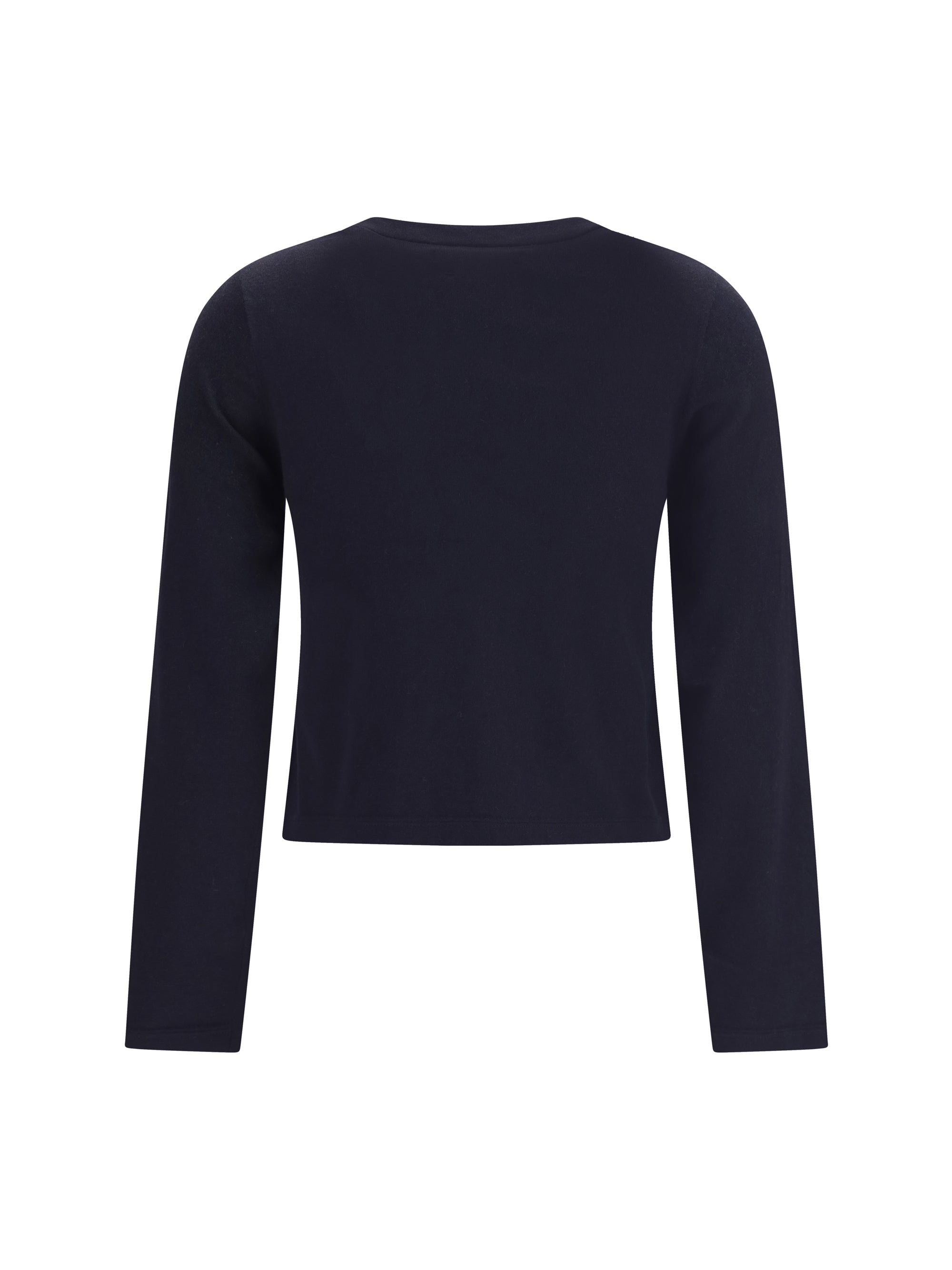 Extreme Cashmere Cotton-Cashmere Blend T-Shirt — Navy, view 2