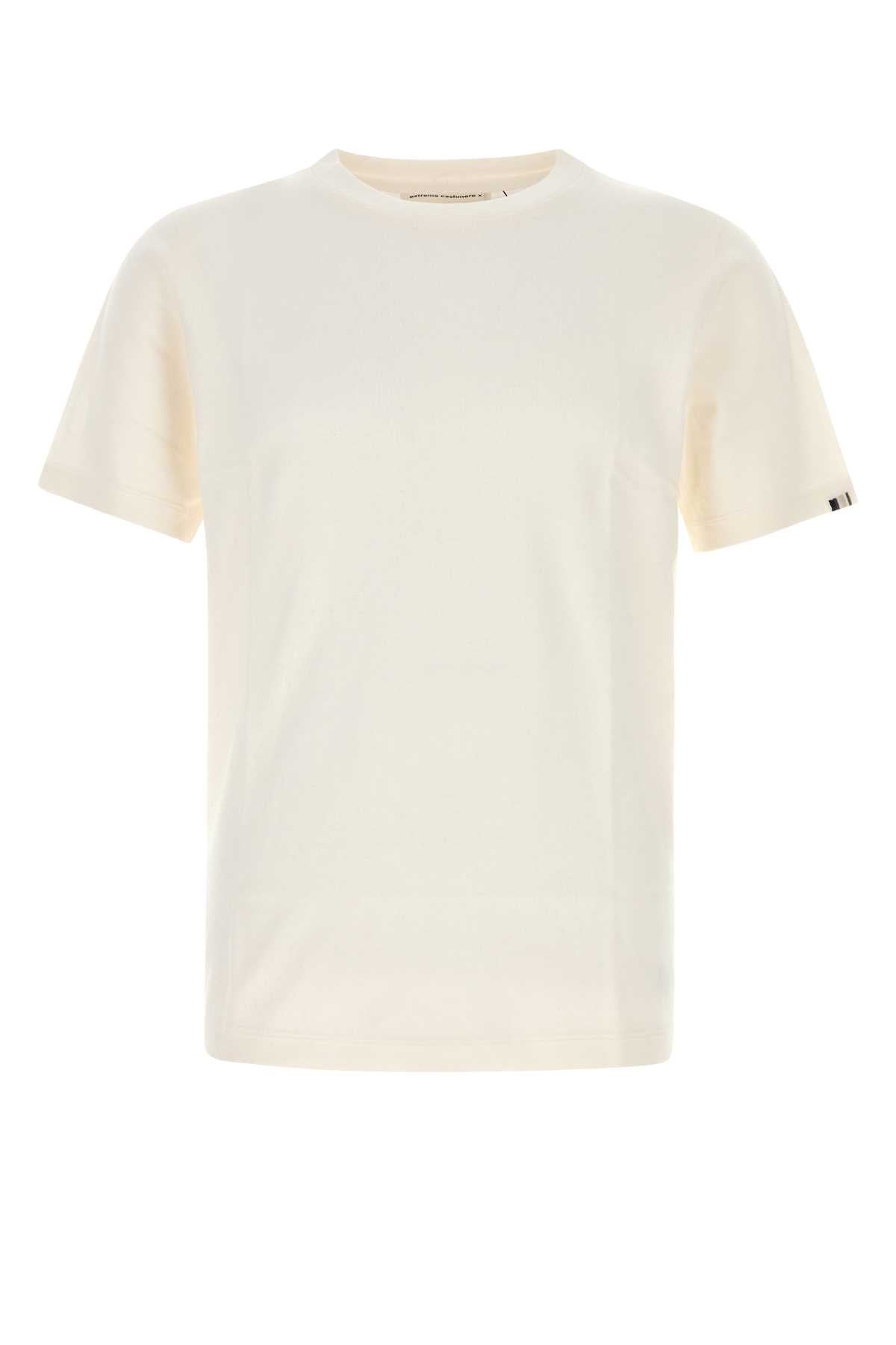 Extreme Cashmere James T-Shirt — White by Extreme Cashmere