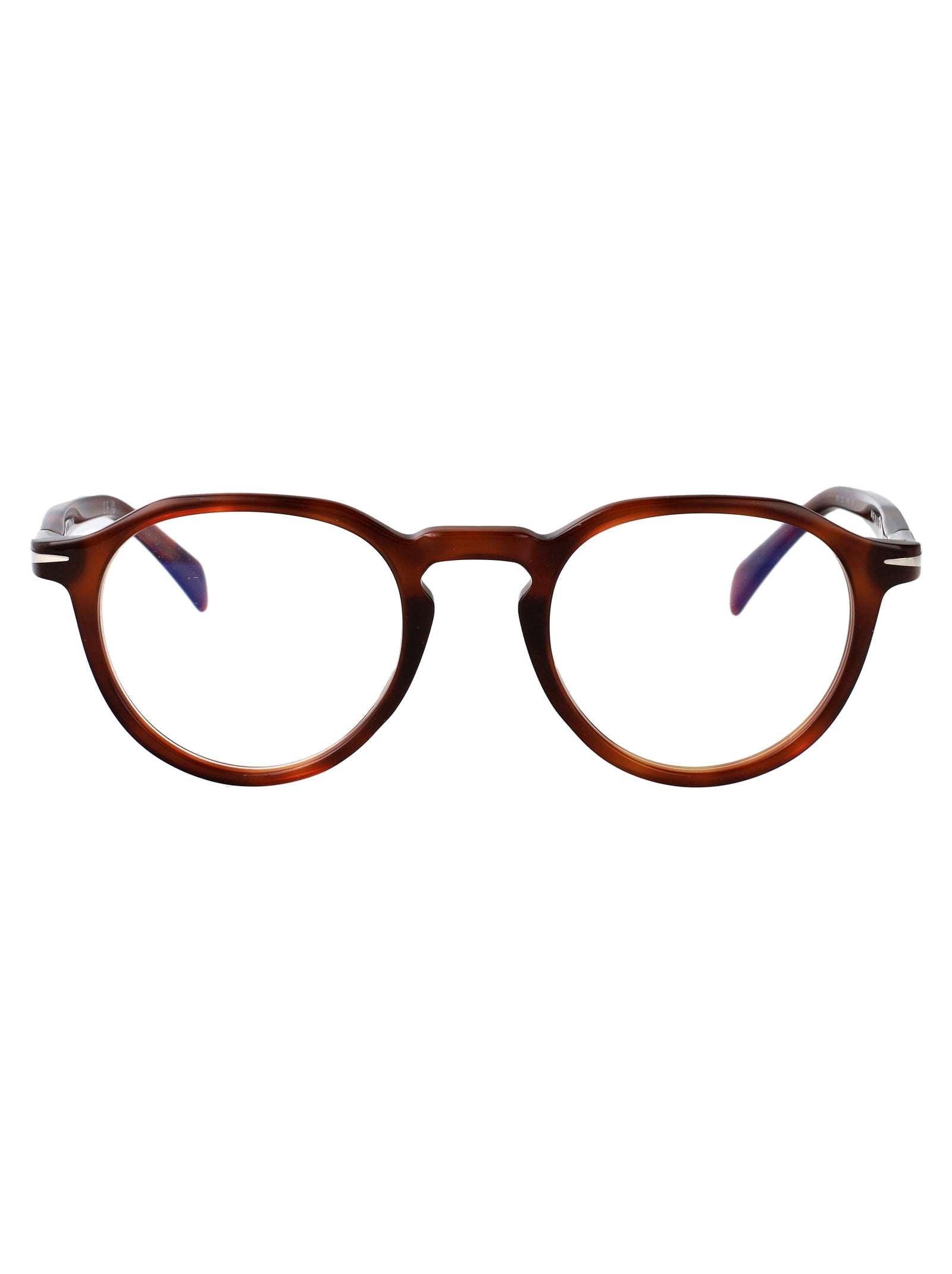 Eyewear By David Beckham DB Brown Acetate Eyeglasses — Brown by Eyewear By David Beckham