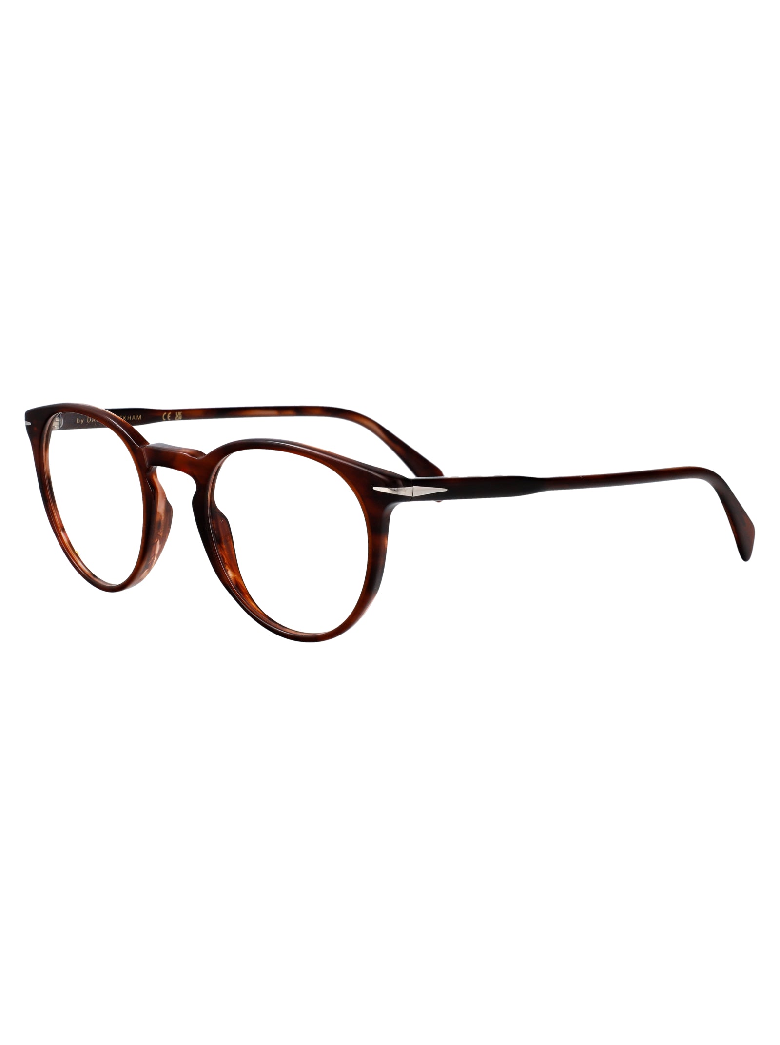 Eyewear By David Beckham DB Eyeglasses — Brown, view 2