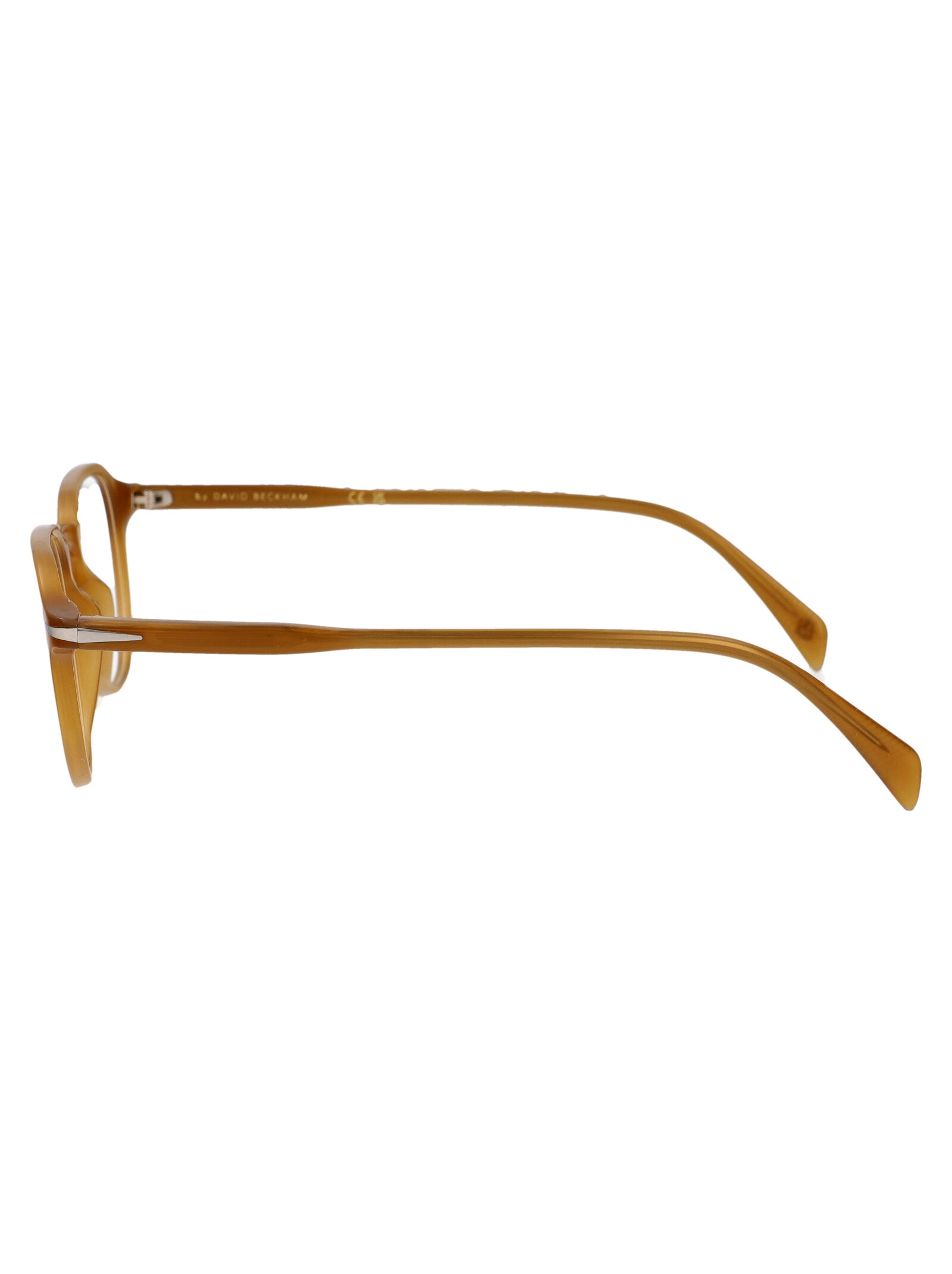 Eyewear By David Beckham DB Eyeglasses — Yellow, view 3