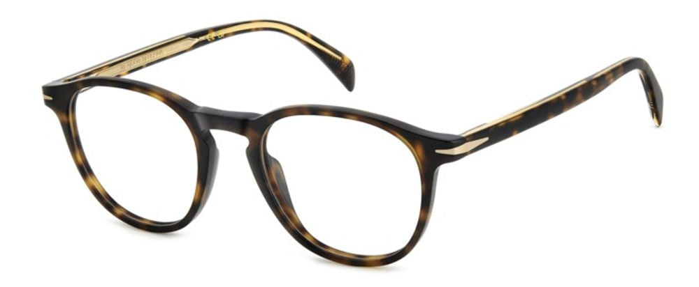 Eyewear By David Beckham DB1018 Eyeglasses — Black, view 2