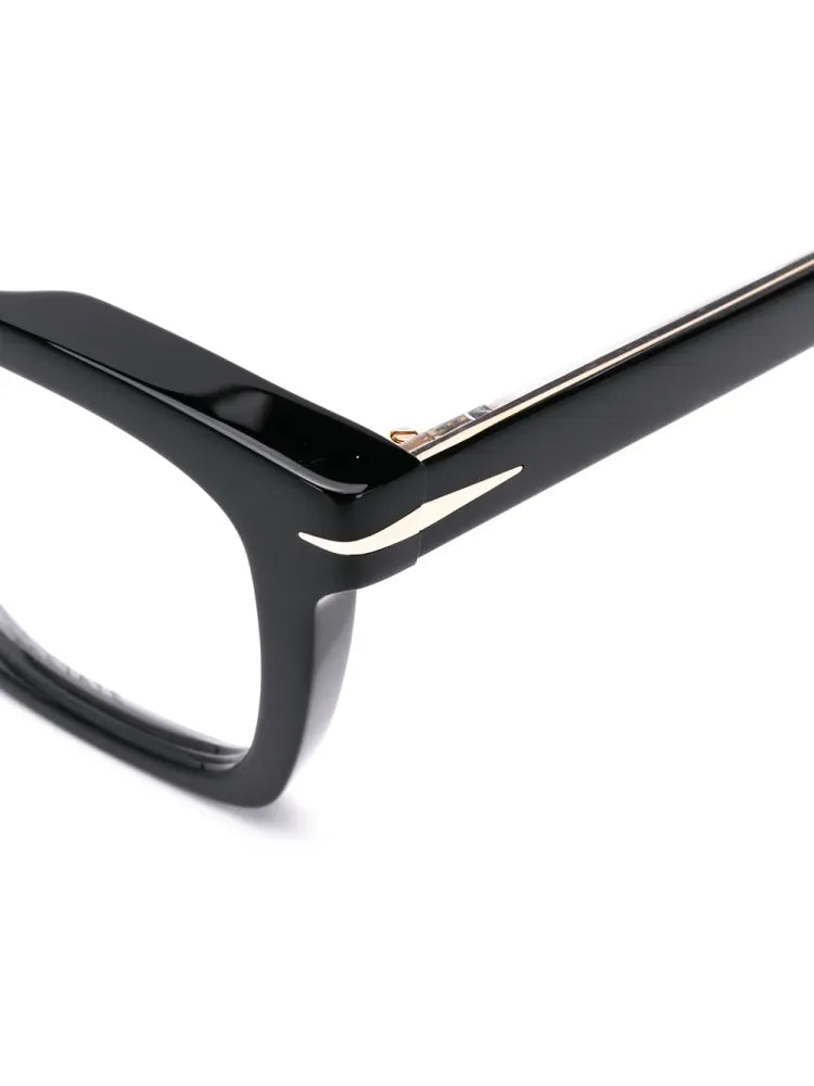 Eyewear By David Beckham DB7020 Eyeglasses — Black, view 3
