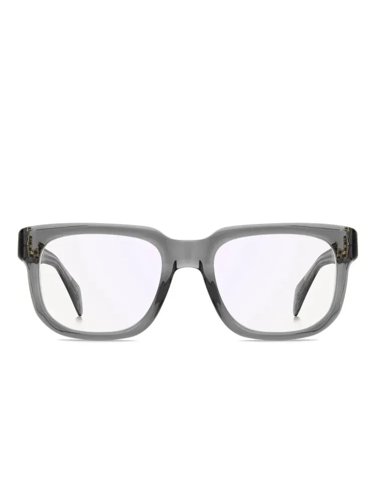 Eyewear By David Beckham DB7156 Acetate Frame Eyeglasses — Gray by Eyewear By David Beckham