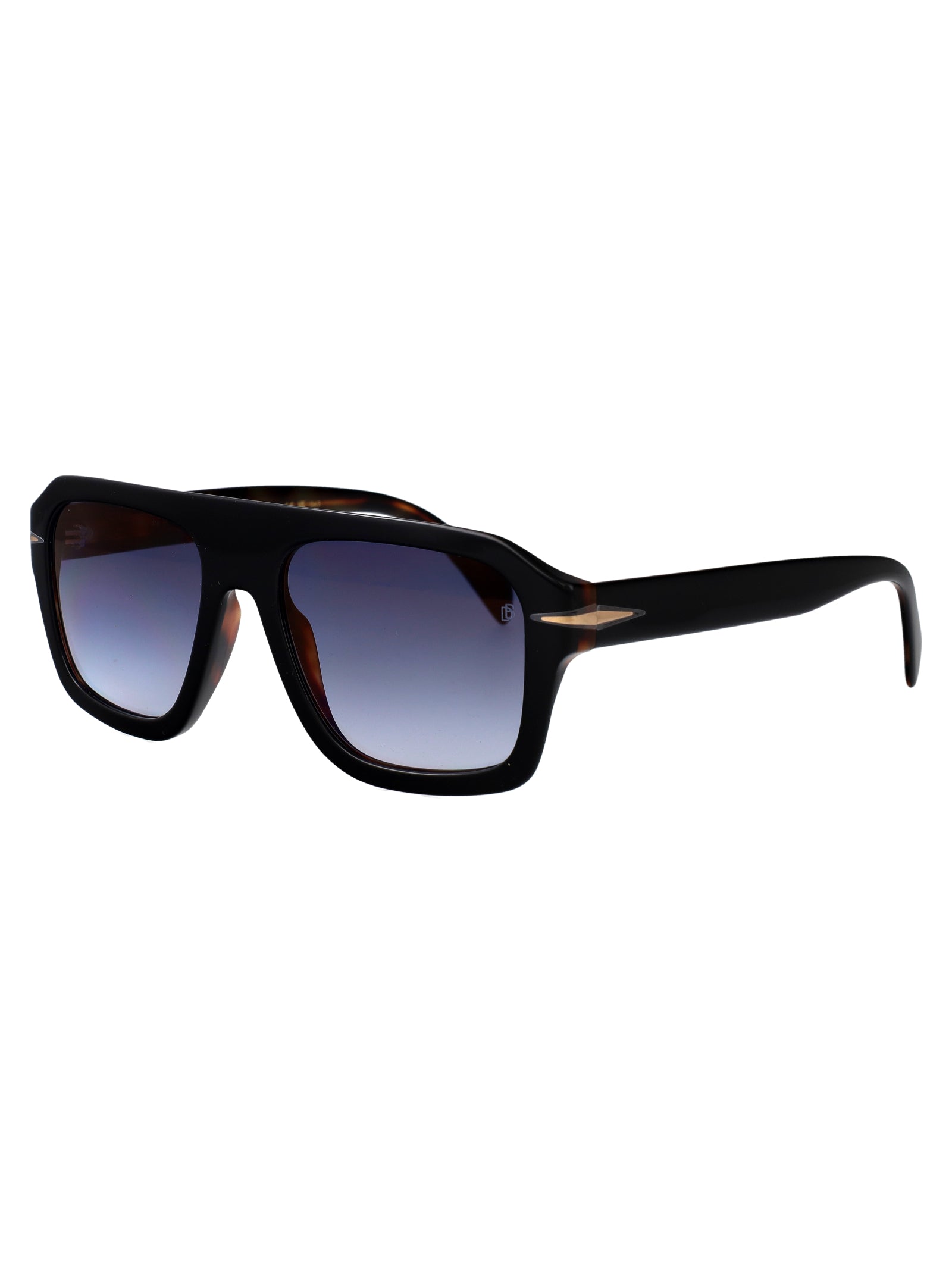 Eyewear By David Beckham Acetate Frame Sunglasses — Black, view 2