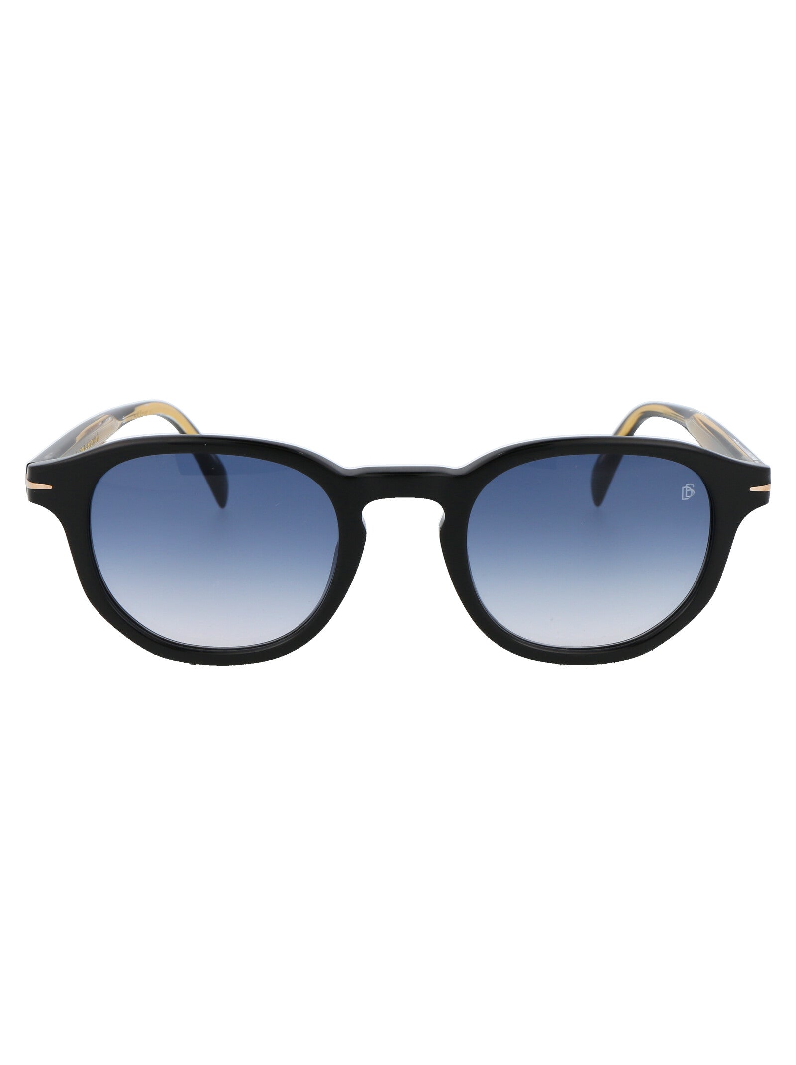 Eyewear By David Beckham Black Acetate Sunglasses — Black by Eyewear By David Beckham