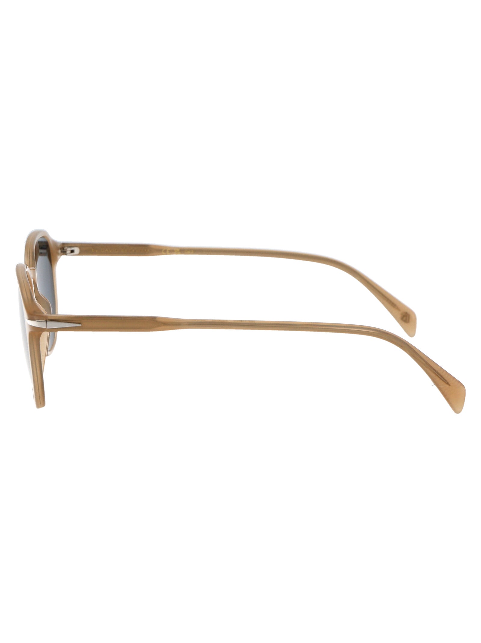 Eyewear By David Beckham Brown Acetate Sunglasses — Brown, view 3