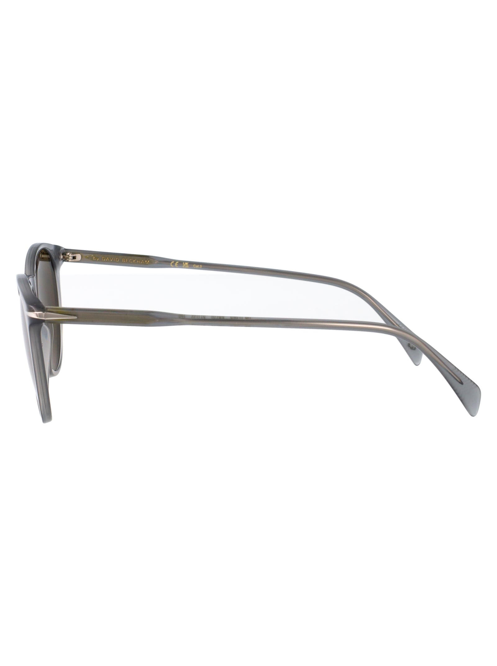 Eyewear By David Beckham Sunglasses — Gray, view 3