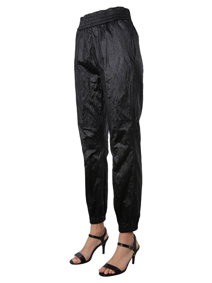 Fabiana Filippi Viscose Blend Jogging Pants — Black, view 2