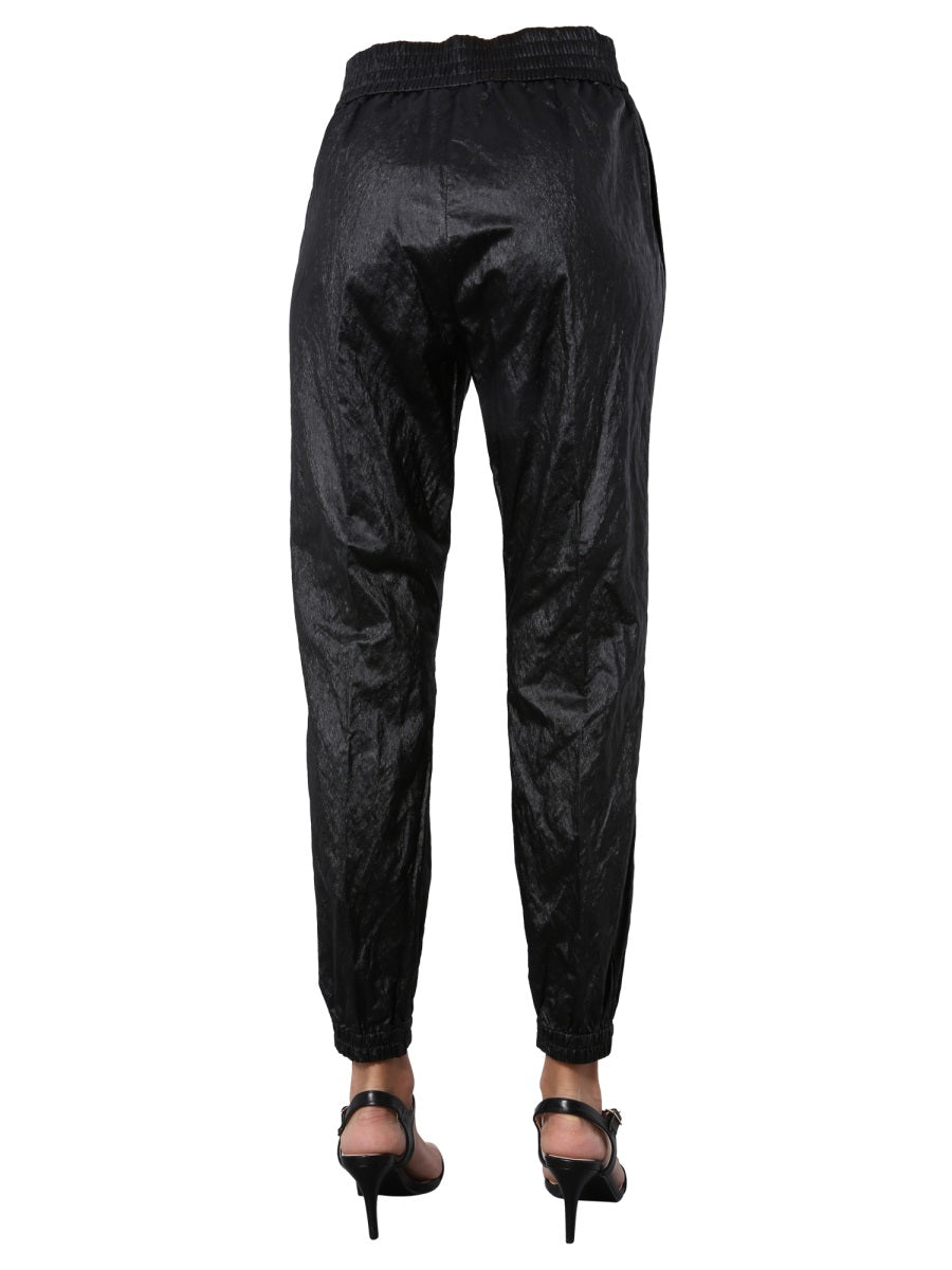 Fabiana Filippi Viscose Blend Jogging Pants — Black, view 3