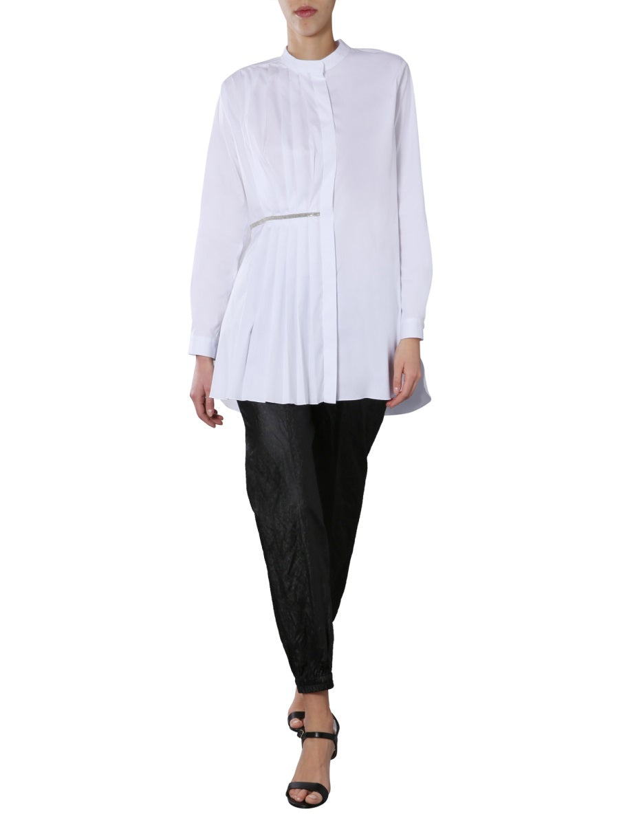 Fabiana Filippi Viscose Blend Jogging Pants — Black, view 4