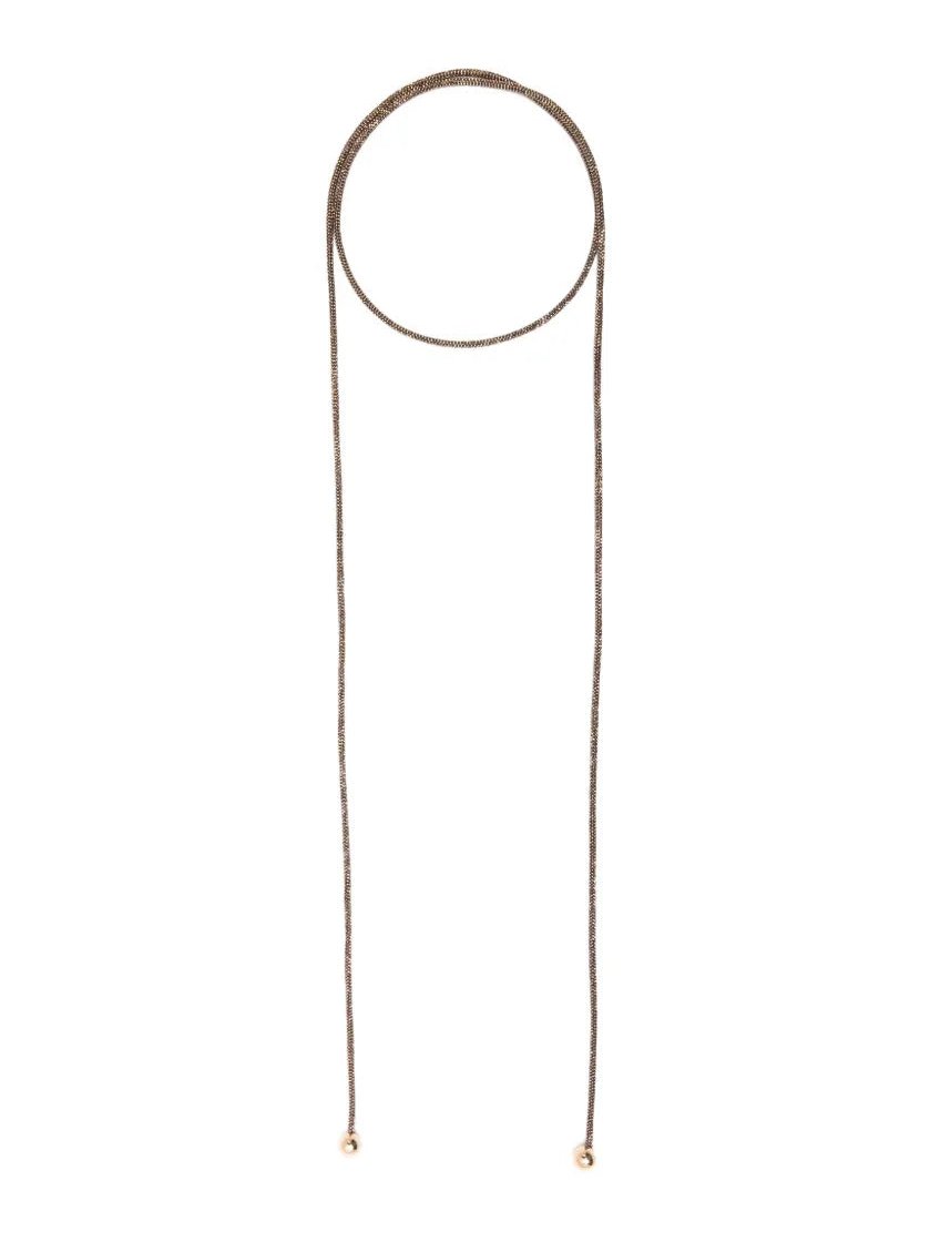 Fabiana Filippi Ball Pendant Necklace — Gold by Fabiana Filippi