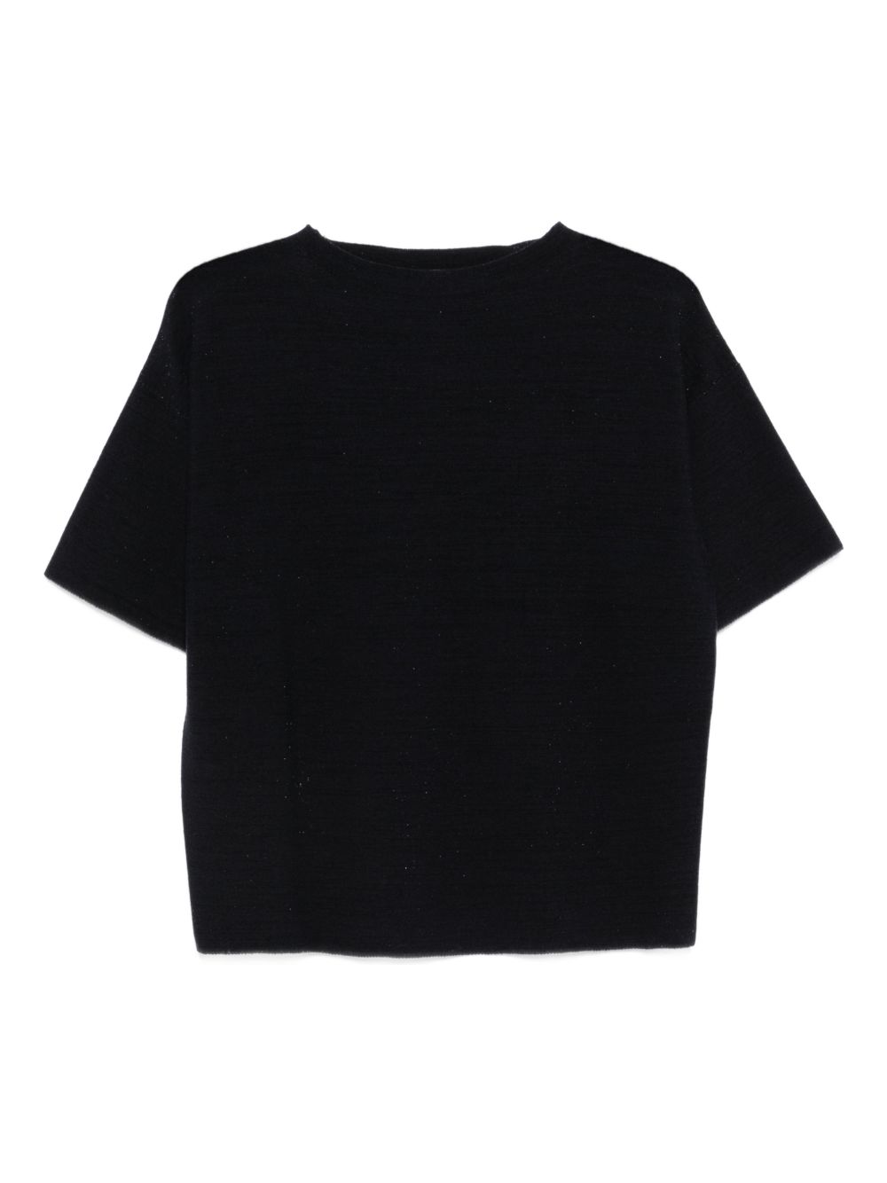 Fabiana Filippi Wool and Cotton Knit Sweater — Black by Fabiana Filippi
