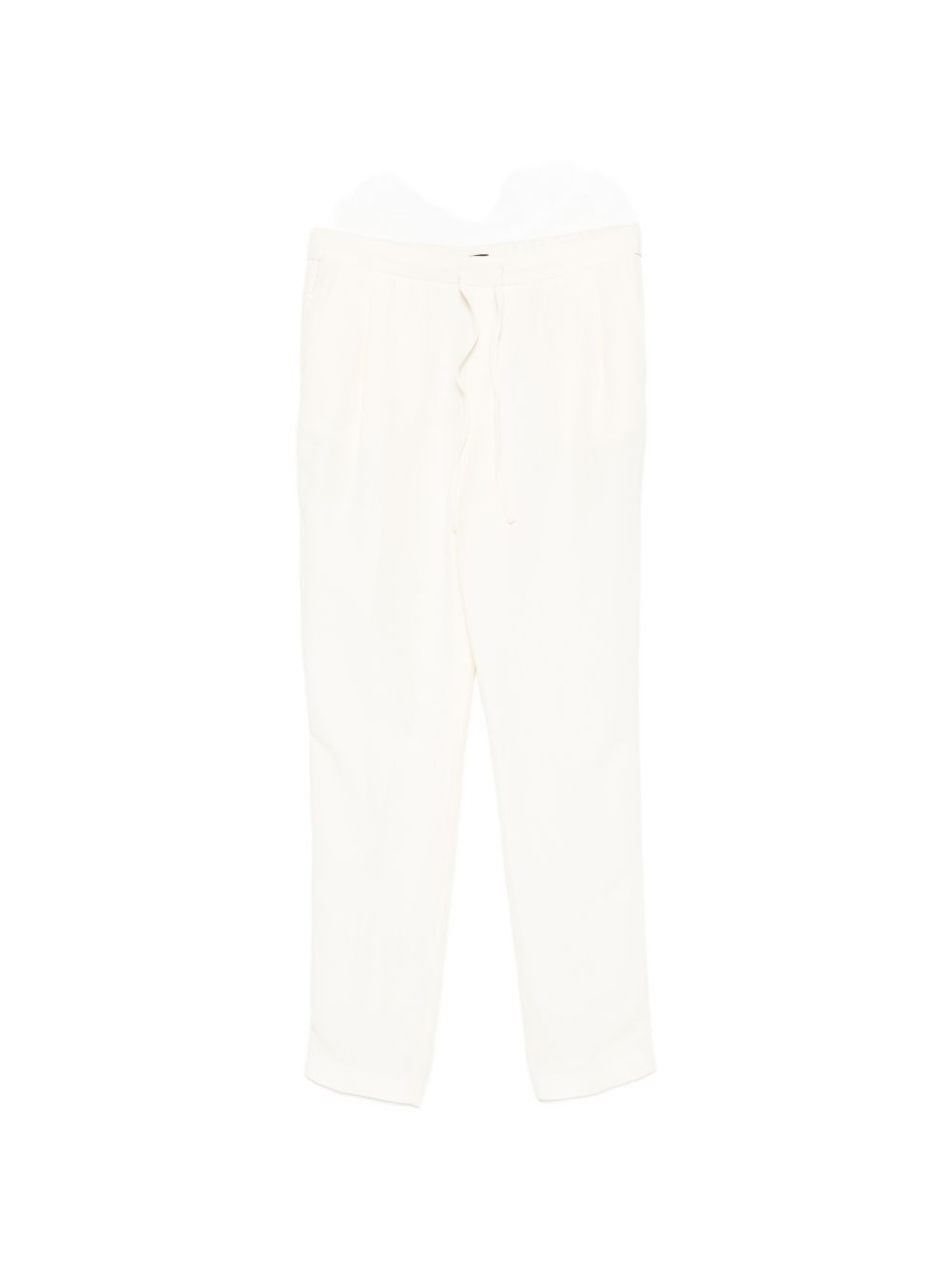 Fabiana Filippi Elasticated Waistband Trousers — Cream by Fabiana Filippi