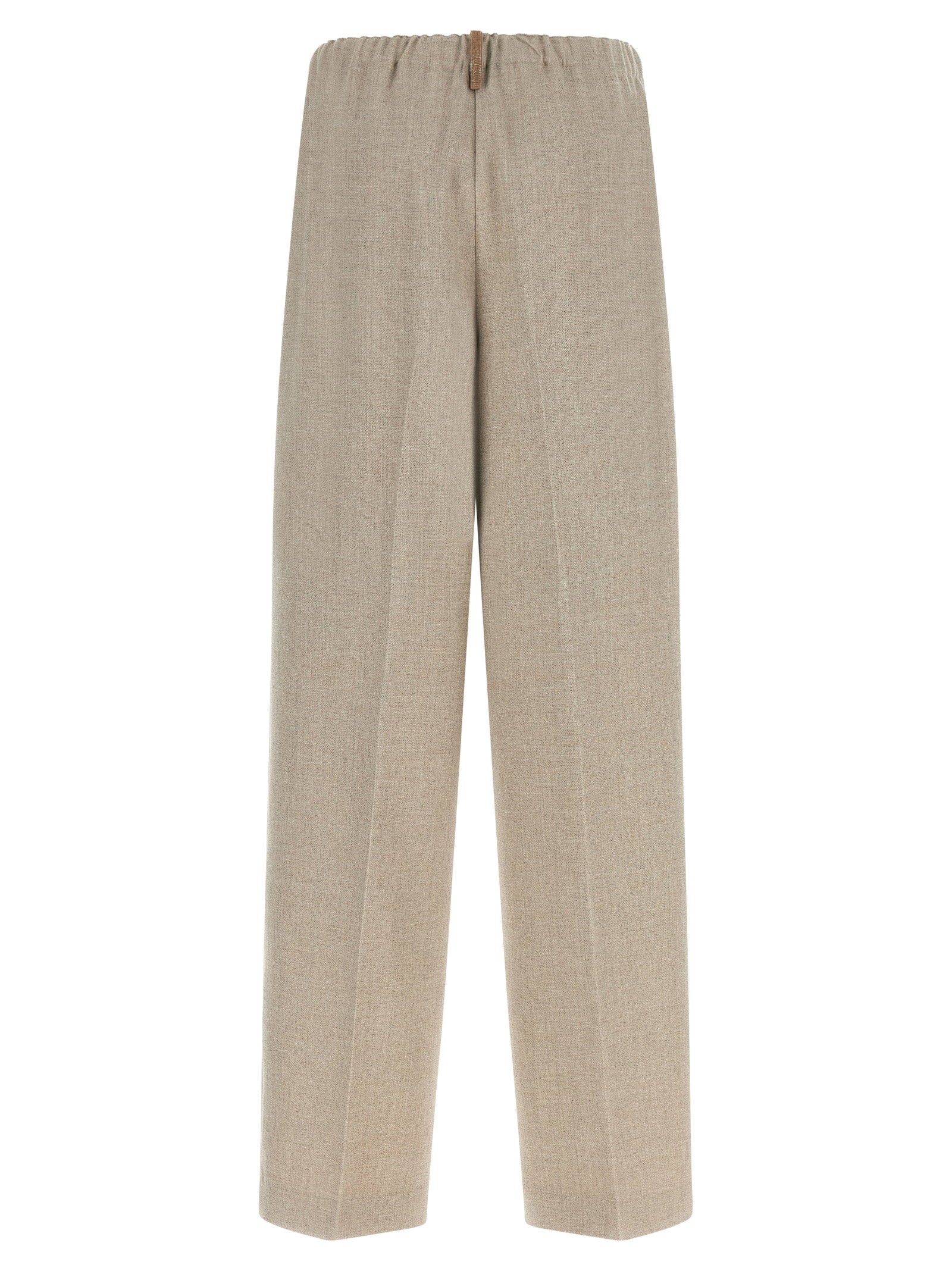 Fabiana Filippi Trevi Trousers — Sand, view 2