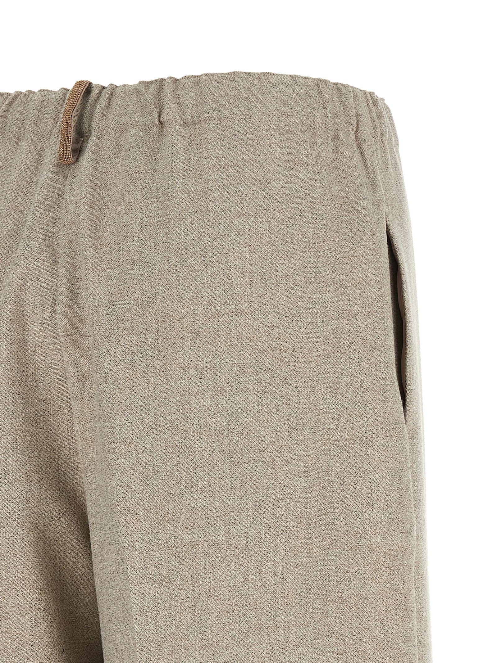 Fabiana Filippi Trevi Trousers — Sand, view 4