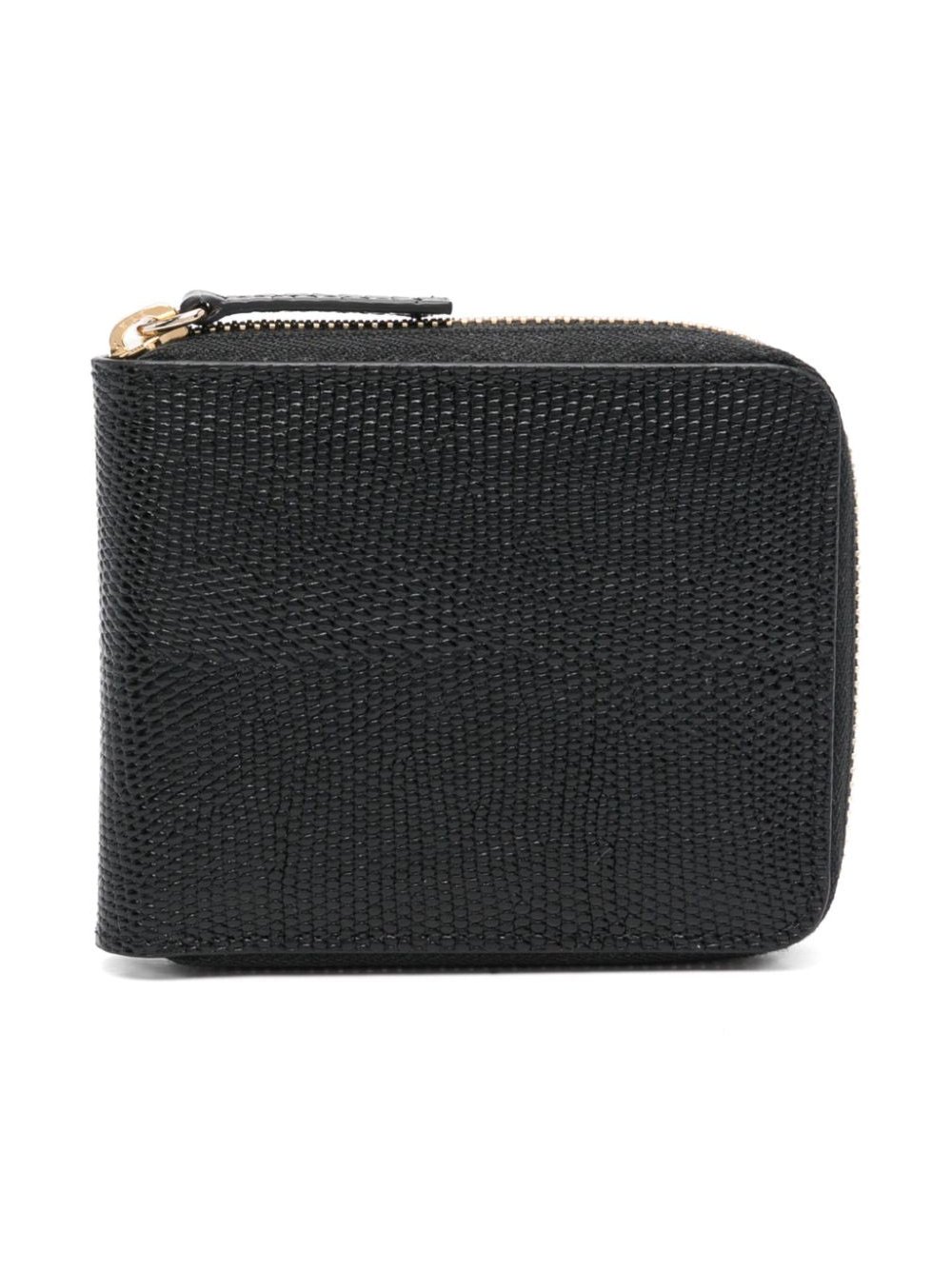 Fabiana Filippi Zip-Around Leather Wallet — Black by Fabiana Filippi