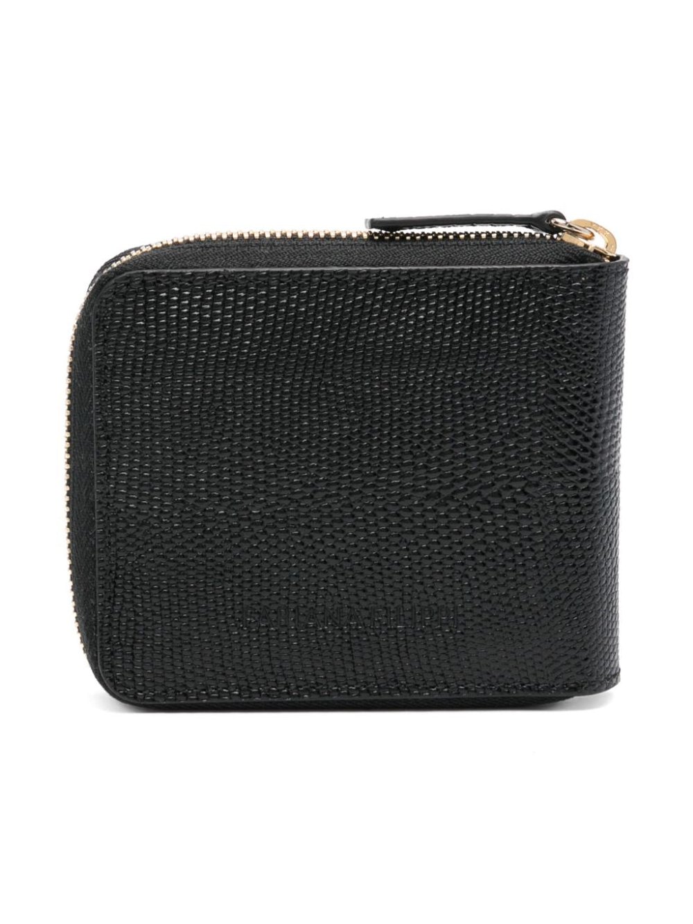 Fabiana Filippi Zip-Around Leather Wallet — Black, view 3
