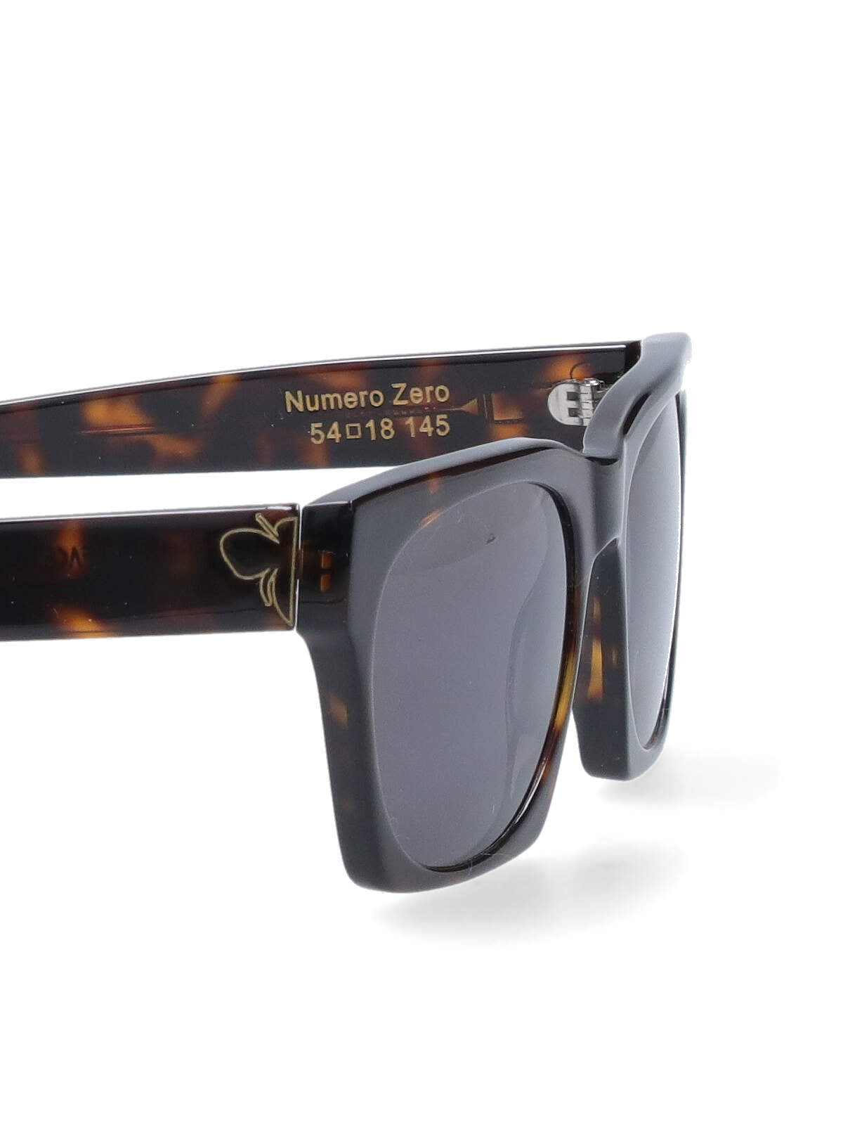 Facehide NUMERO Tortoiseshell Acetate Sunglasses — Brown, view 3
