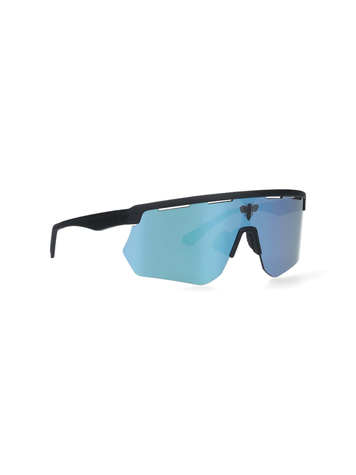 Facehide RAIDER Mirrored Shield Lens Sunglasses — Blue, view 2