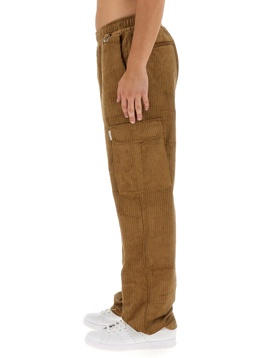 Family First Cotton Elastane Cargo Pants — Beige, view 4