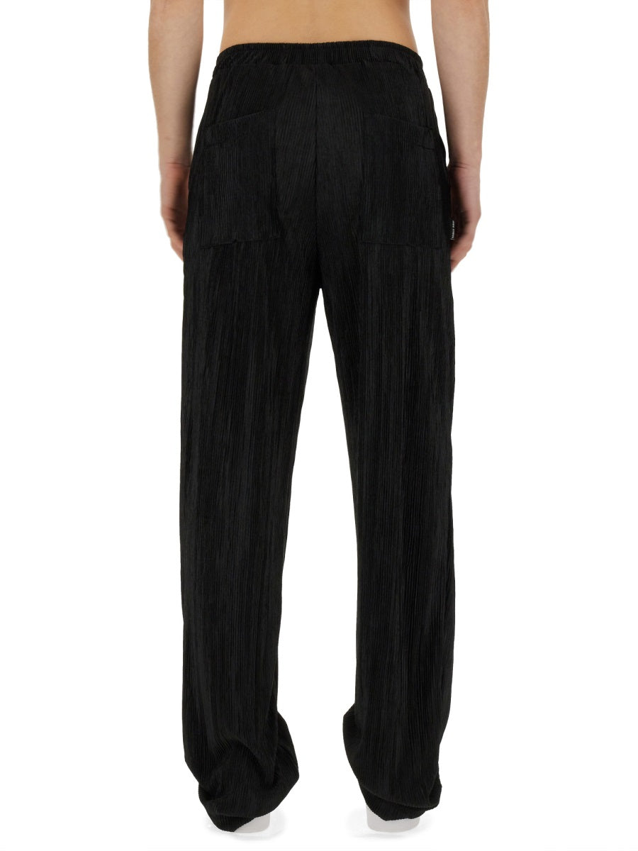 Family First Pleated Trousers — Black by Family First